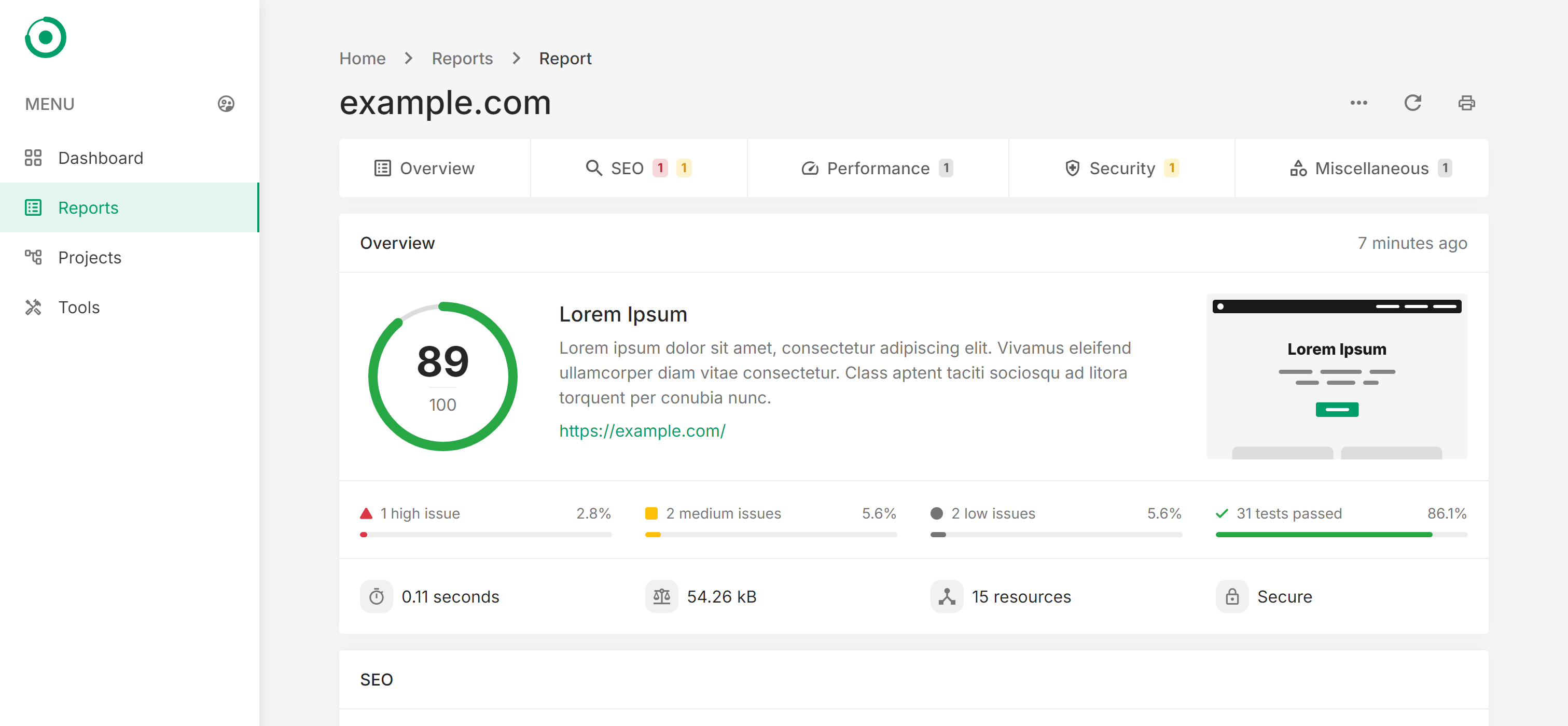 SEO Audit & Analysis
